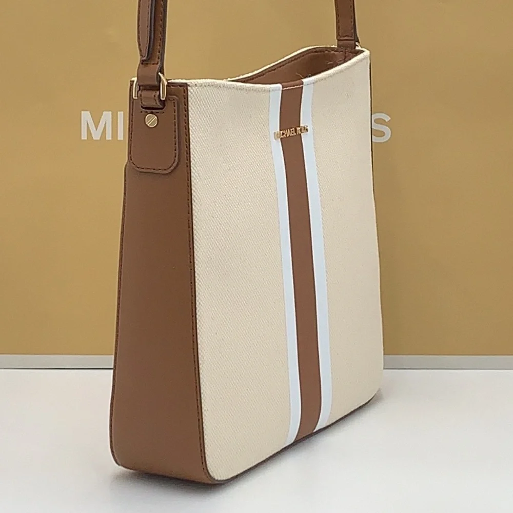 MICHAEL KORS JET SET TRAVEL LARGE MESSENGER CROSSBODY LUGGAGE MULTI COLOR - Picture 14 of 16